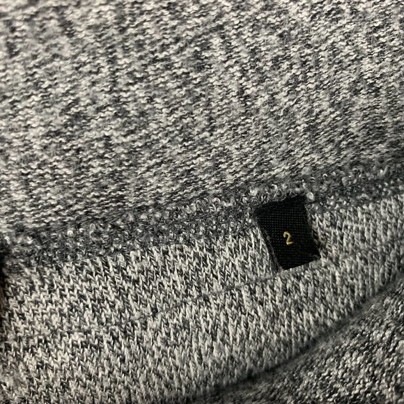 The Kooples Sport Joggers Pants Grey White Stripe Casual Women’s US M ~ Flaw - Picture 8 of 14